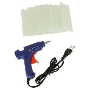 Forró ragasztópisztoly, 62 db patronnal