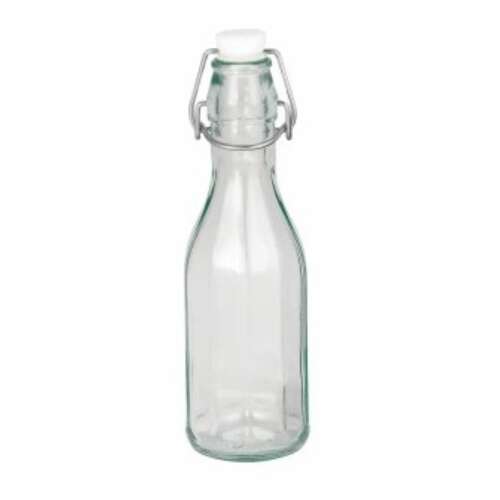 0.25L Ribbed Bottle with Clasp