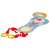 Another side view of the interactive car steering wheel toy with mirror for babies, suitable for car seats, Vivakids brand