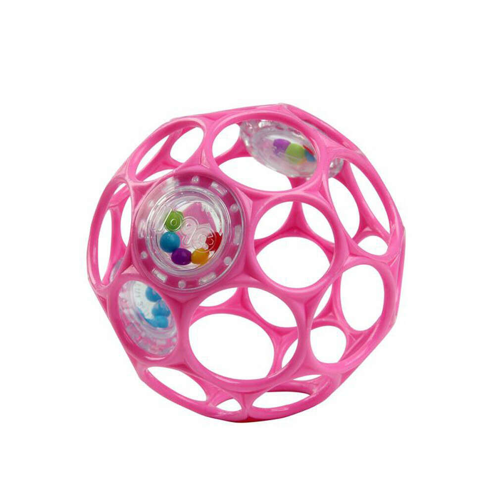 E-shop Hračka Bright Starts Oball Rattle 10 cm ružová