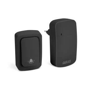 Delight Kinetic Sonerie Digitală Wireless, negru, fără baterii, 38 melodii, rază de acțiune 100m - Sonerii și Seifuri de securitate