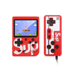 Retro Game Box with 400 games, portable console, red color, with controller - Gaming Console