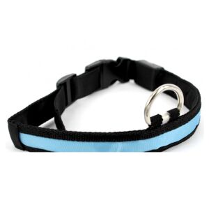 LED Dog Collar, Illuminated Dog Collar, Blue XL 135193528 - Pet Collar