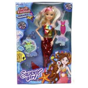 Flitteres Sellő Barbie kiegészítőkkel 84511952 