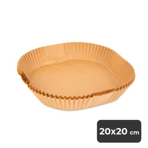 Fritteusen-Backpapier - für ölfreien Ofen - quadratisch - 20 cm - 50 Stück / Packung