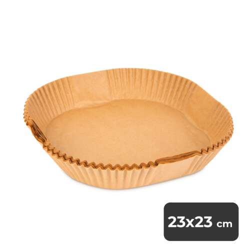 Fritteusen-Backpapier - für ölfreien Ofen - quadratisch - 23 cm - 50 Stück / Packung