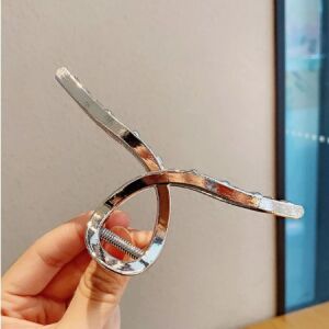 Elegant Silver Hair Clip - Loop 135192177 - Hair Clip, Headband