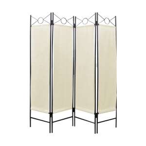 Timeless Tools 4-panel Room Divider Screen - Beige