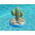 Cactus drink holder float, inflatable pool float with drink holders, pool party supplies, summer fun
