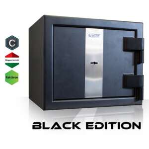 Azurit I. safe, black edition, home safe, office safe, security safe, key lock, MABISZ C class, Hungarian made - Nonbrand Security Safe