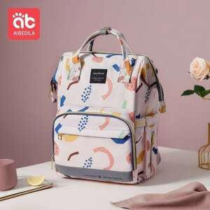 Aibedila - Mintás Pelenkázó Táska - Hátizsák