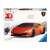 Ravensburger 3D Puzzle Lamborghini Huracan, 108 pieces, orange car model