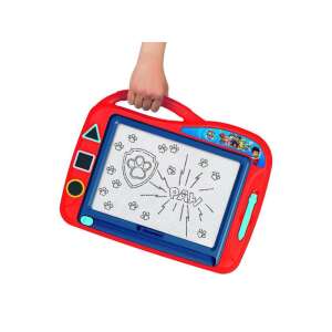 Tablă de Desen Magnetică Paw Patrol, tablă de desen magnetică roșie și albastră cu personaje din Paw Patrol, vine cu un stilou și șabloane - Planșe de desen