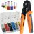 BIG57REN Wire Ferrule Crimper Tool Kit with Ferrules, 0.25-10 mm²