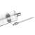 Ruhhy meat injector syringe with needle