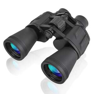 Binoclu 60x50 Genetic Optic, HD, marire de 60x, anti-alunecare, lentile din sticla, negru