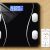 Ruhhy Smart LCD bathroom scales, max 180 kg 85210604