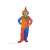 Fröhliches Clown-Kostüm - Erwachsene XXL 85287380