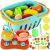Fruit and Vegetable Set with Basket - for Kids 102966463