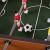Close-up of Kruzzel table soccer ball and players