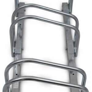 Metal bike rack for 4 bikes, wall or floor mounted, 121 x 33 x 28 cm - Trizand