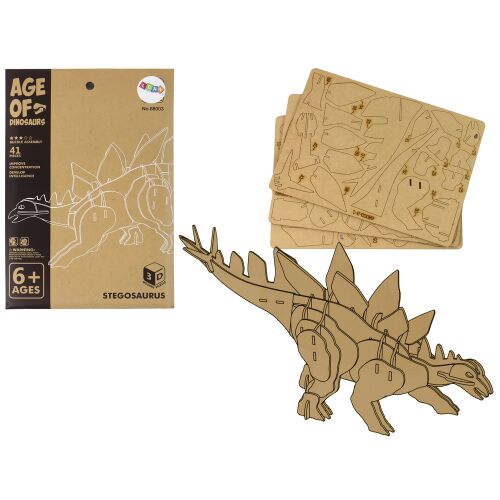Fa 3D térbeli kirakós Stegosaurus oktatási összeállítás 41 darab 16493 146118353