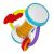 Colorful Baby Rattle with Mirror 134269029