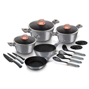 Berlinger Haus BH-7044 17-teiliges Geschirrset Kollektion Moonlight