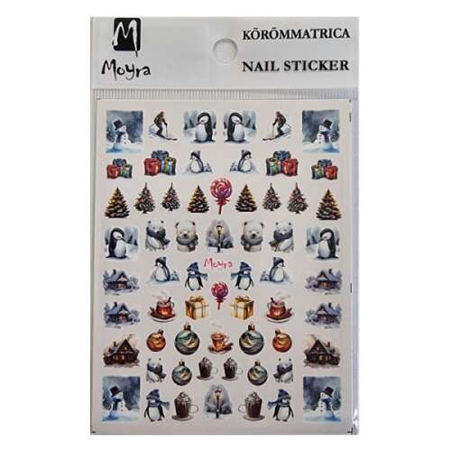 Moyra Téli Körömmatricák - 03-as Kollekció