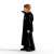 Schleich Harry Potter Ron Weasley and Scabbers the Rat figure, side view