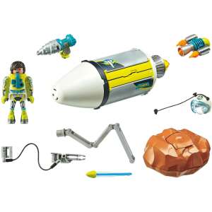 PLAYMOBIL Űr Meteorittámadás Romboló - Játék - 53 db