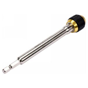 Vedere unghiulară a suportului de biți YATO 1/4 inch cu eliberare rapidă 150mm - Capete bit