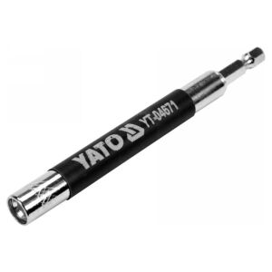 Vizualizare unghiulară a suportului magnetic pentru biți YATO YT-04671 - Capete bit