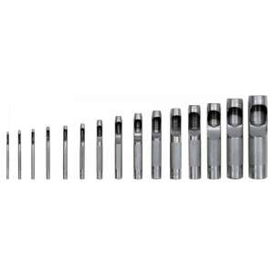Set de 15 perforatoare pentru piele YATO, 2-22 mm - Clesti de perforat