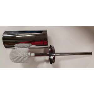 EMCO Rondo2 WC kefe és tartó, króm - WC kefe & tartó