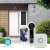 Nedis SmartLife Wi-Fi video doorbell with chime, see who's at your door from your smartphone