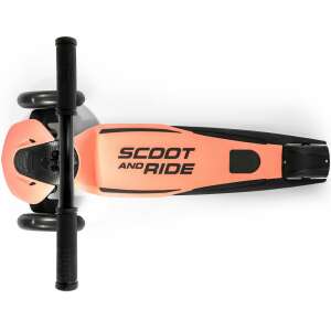 Scoot and Ride Highwaykick 5 LED Roller - PEACH 84612117 