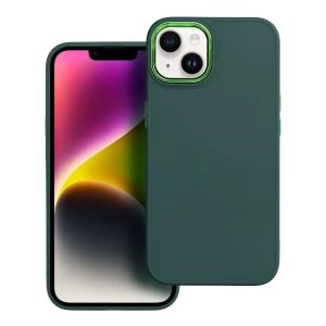 iPhone 15 Pro Max with green silicone case - Haffner