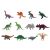 Sammlung von 12 BUKI Dino Ei Sammel-Dinosaurierfiguren