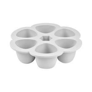 Beaba szilikon bébiétel tároló, 6 x 90 ml, halvány köd - Beaba