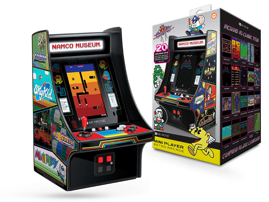 My arcade dgunl-3226 namco museum 20in1 mini player retro arcade...