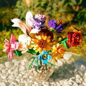 Bouquet virág építőkocka, Liliom Nice Group