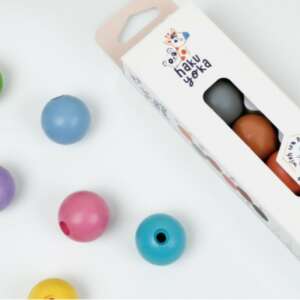 Haku Yoka Gyöngy Zsírkréta - 6 db - Macaron Színek