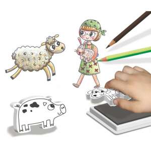 CreaLign Farm Animal Stamp Set 84622022 - Crealign