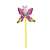 Avenir Scratch Butterfly Bouquet craft kit, featuring a colorful butterfly with a yellow stick