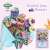 Avenir Scratch Cupcake Bouquet craft kit, colorful cupcakes in a bouquet with box