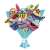 Set de artizanat Avenir Scratch Cupcake Bouquet, cupcakes colorate într-un buchet