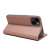 Rosegold iPhone 15 Plus flip case, Cellect brand, stand function