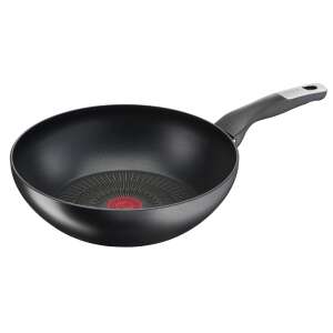 Tefal Unlimited G2551972 тиган wok, черен, незалепващ, титаново покритие - Tefal Тиган за пържене
