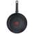 Tefal G27007 30cm frying pan, black, titanium coating, bottom view
